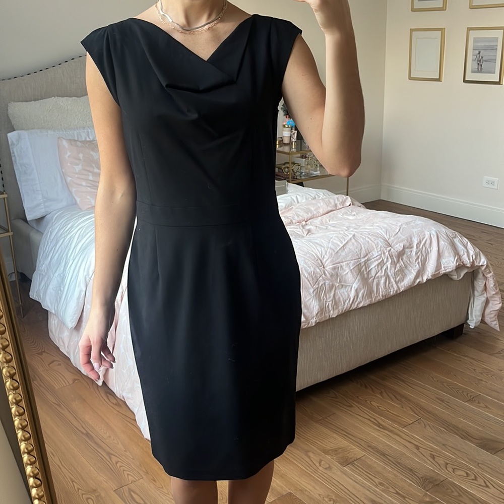 Banana republic black dress size 8 stretch
